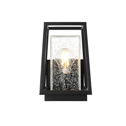 Lehigh 7 inch Outdoor Pendant in Black