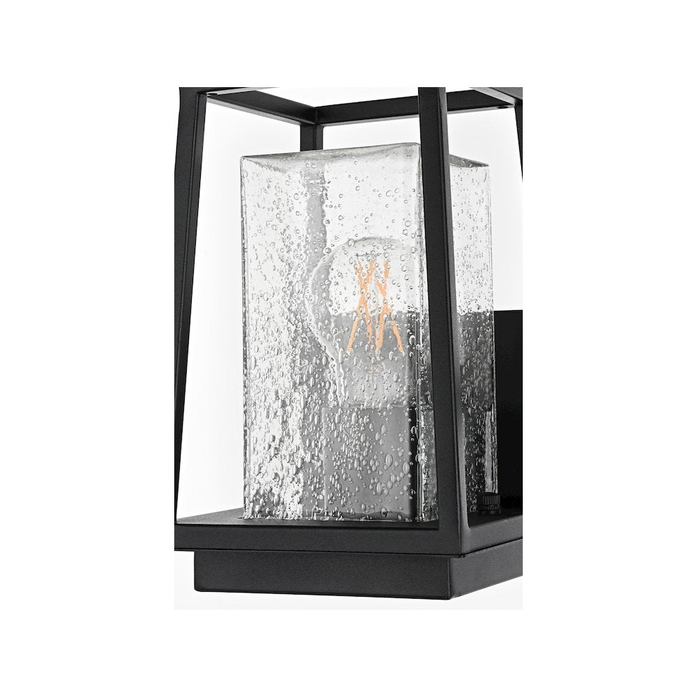 Lehigh 7 inch Outdoor Pendant in Black