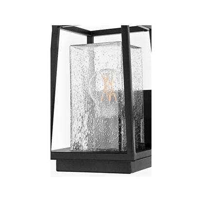 Lehigh 7 inch Outdoor Pendant in Black