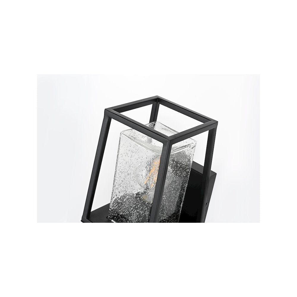 Lehigh 7 inch Outdoor Pendant in Black