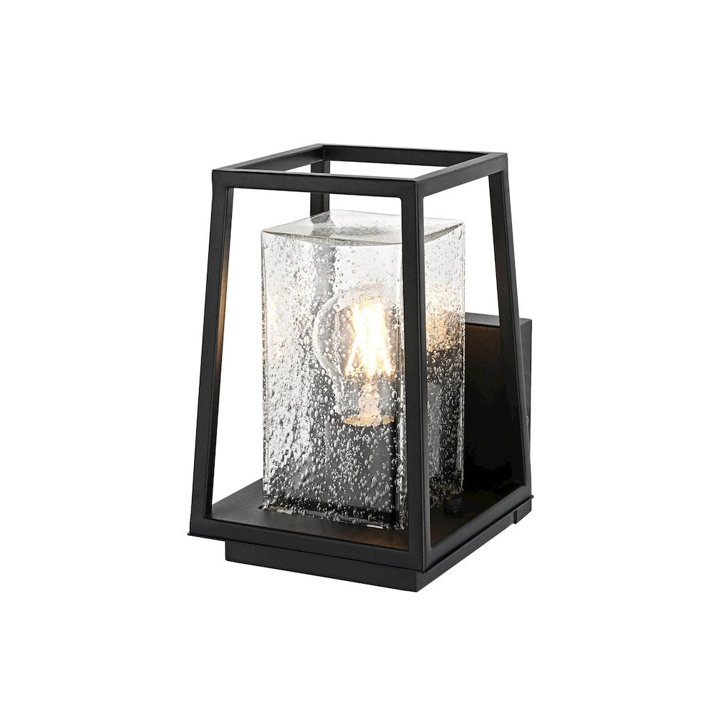 Lehigh 7 inch Outdoor Pendant in Black
