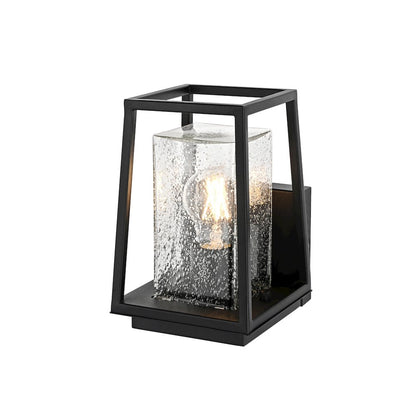Lehigh 7 inch Outdoor Pendant in Black
