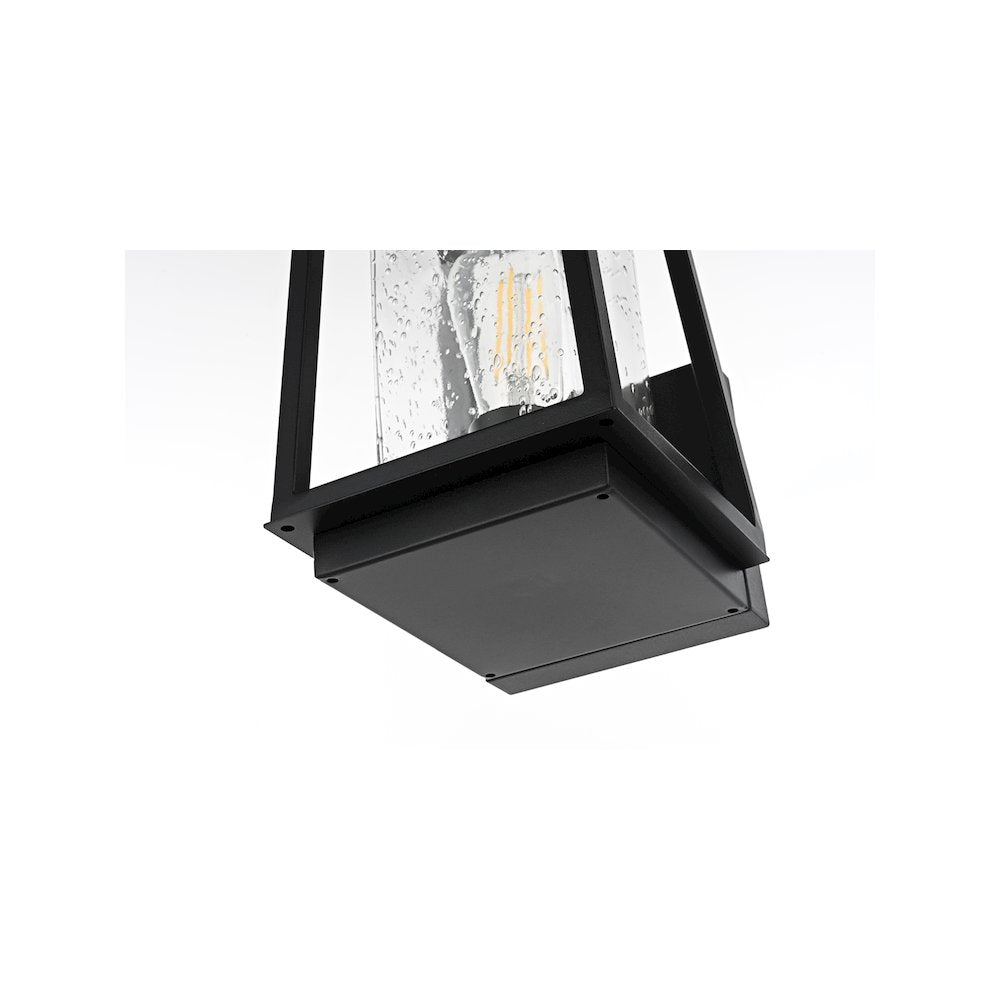 Lehigh 7 inch Outdoor Pendant in Black