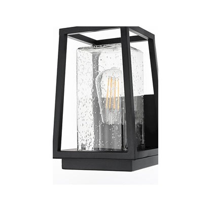 Lehigh 7 inch Outdoor Pendant in Black