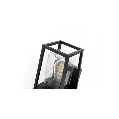 Lehigh 7 inch Outdoor Pendant in Black