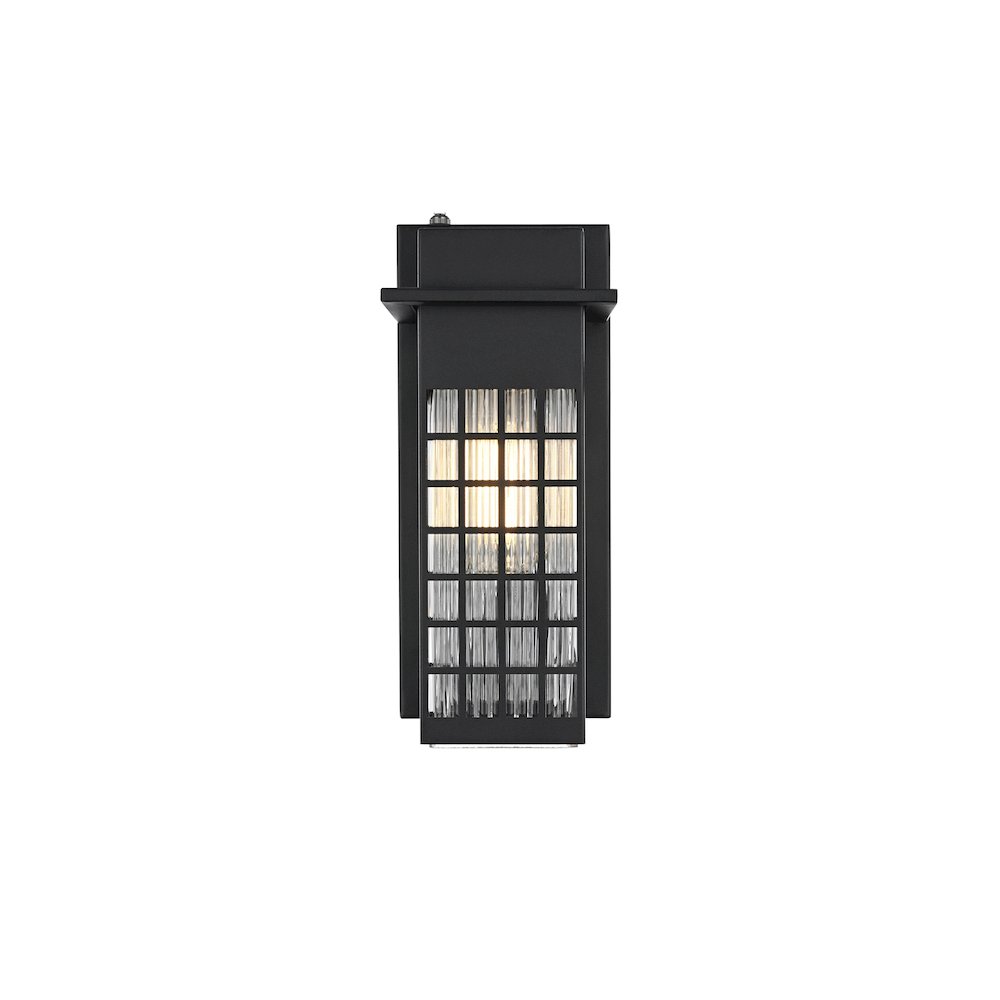Palmer 7 inch Outdoor Pendant in Black