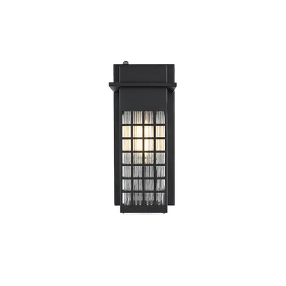 Palmer 7 inch Outdoor Pendant in Black