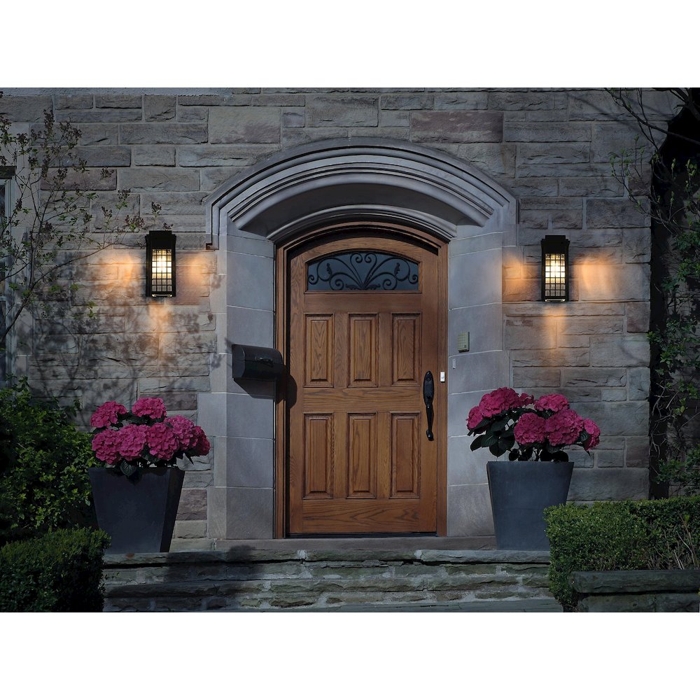 Palmer 7 inch Outdoor Pendant in Black