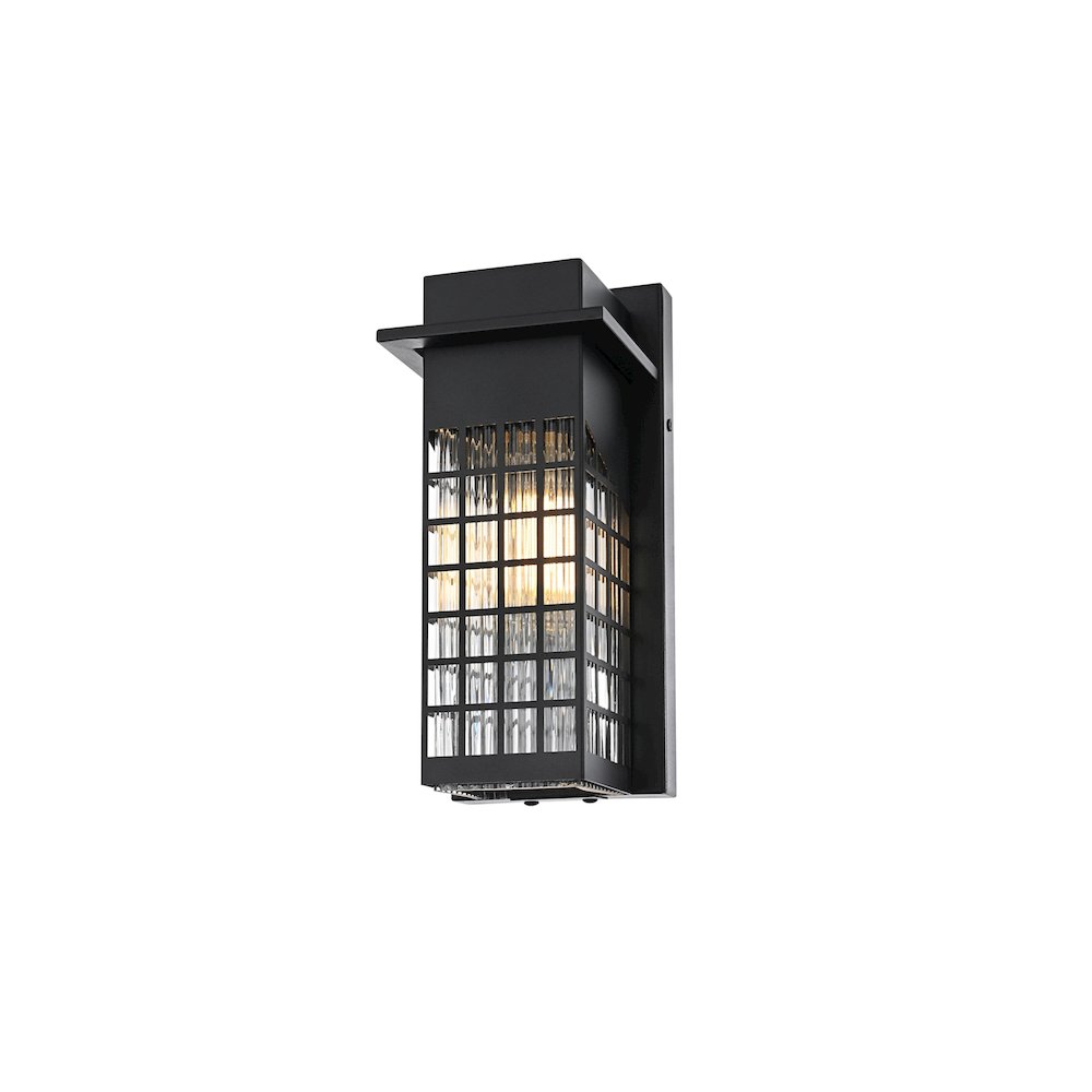 Palmer 7 inch Outdoor Pendant in Black