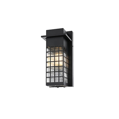 Palmer 7 inch Outdoor Pendant in Black