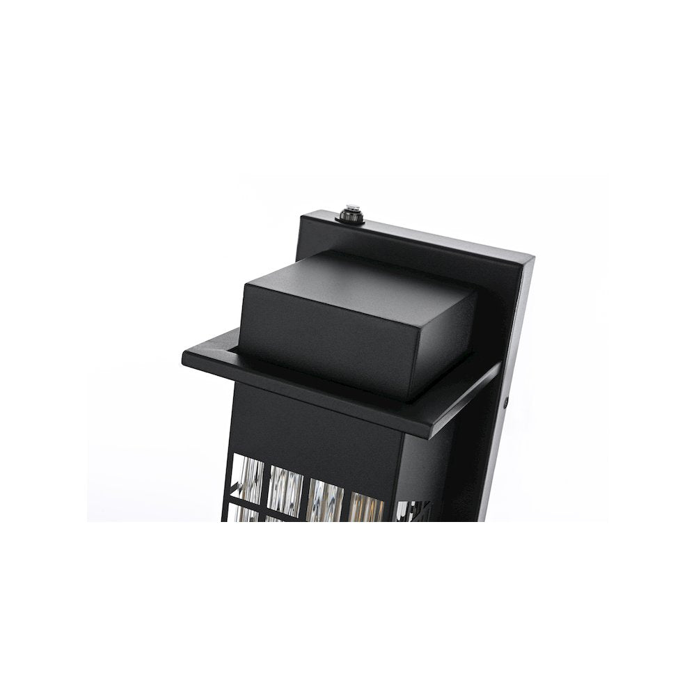 Palmer 7 inch Outdoor Pendant in Black