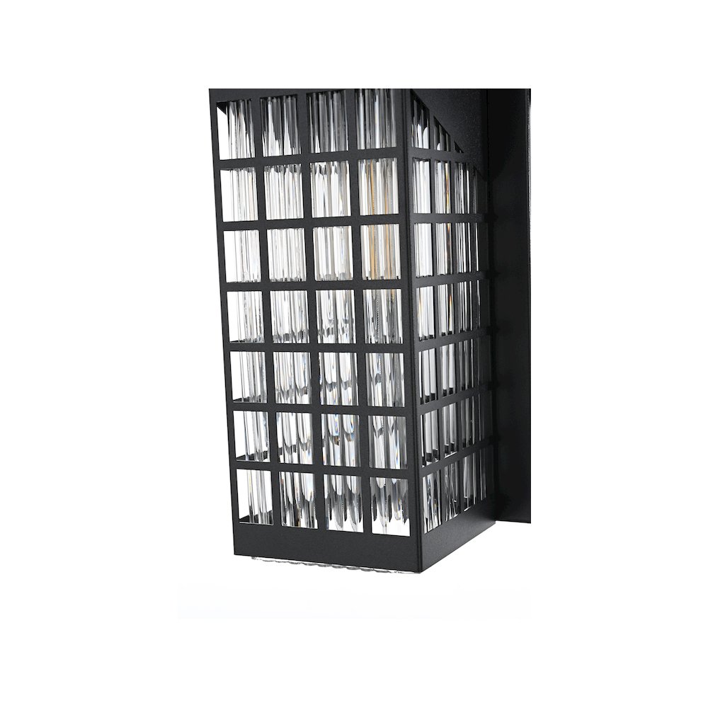Palmer 7 inch Outdoor Pendant in Black