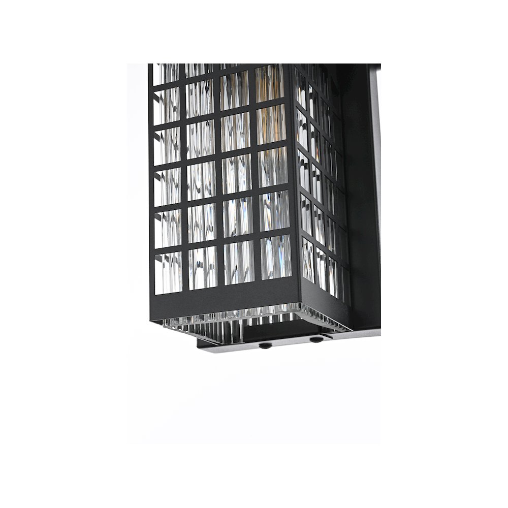 Palmer 7 inch Outdoor Pendant in Black