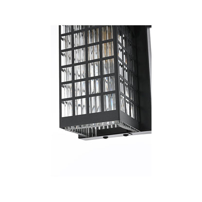 Palmer 7 inch Outdoor Pendant in Black