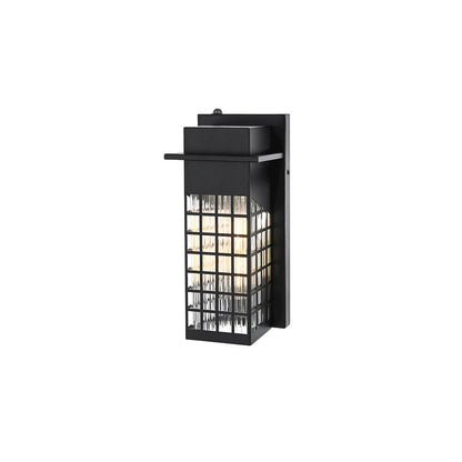 Palmer 7 inch Outdoor Pendant in Black