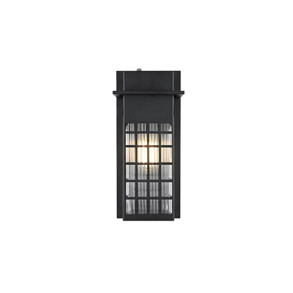 Palmer 7 inch Outdoor Pendant in Black