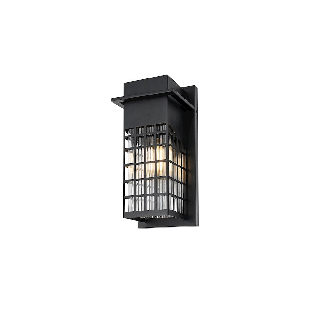 Palmer 7 inch Outdoor Pendant in Black