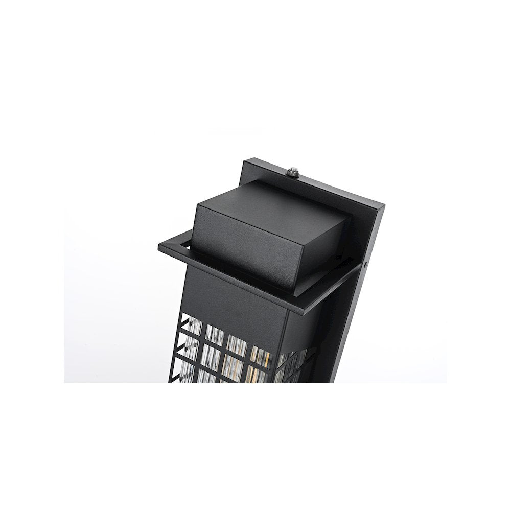 Palmer 7 inch Outdoor Pendant in Black