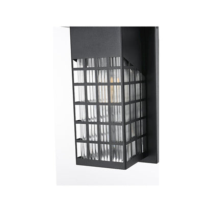 Palmer 7 inch Outdoor Pendant in Black