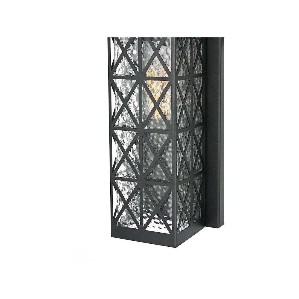 Wildey 7 inch Outdoor Pendant in Black