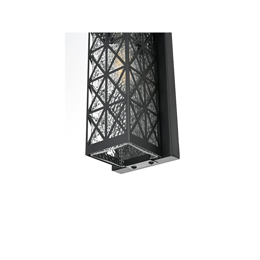 Wildey 7 inch Outdoor Pendant in Black