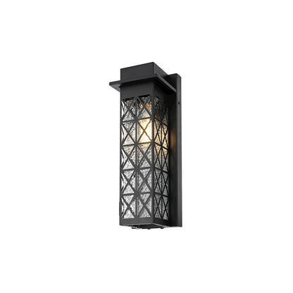 Wildey 7 inch Outdoor Pendant in Black