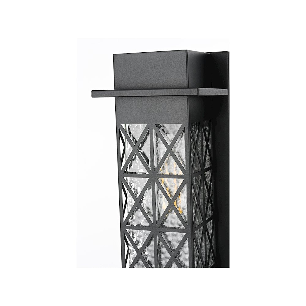Wildey 7 inch Outdoor Pendant in Black