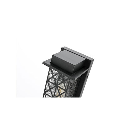 Wildey 7 inch Outdoor Pendant in Black