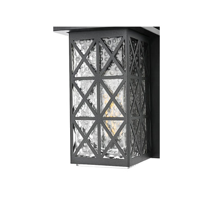 Wildey 7 inch Outdoor Pendant in Black