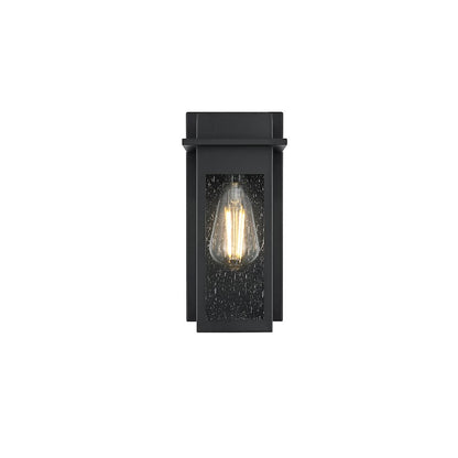 Dunton 7 inch Outdoor Pendant in Black