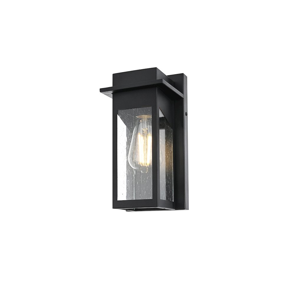Dunton 7 inch Outdoor Pendant in Black