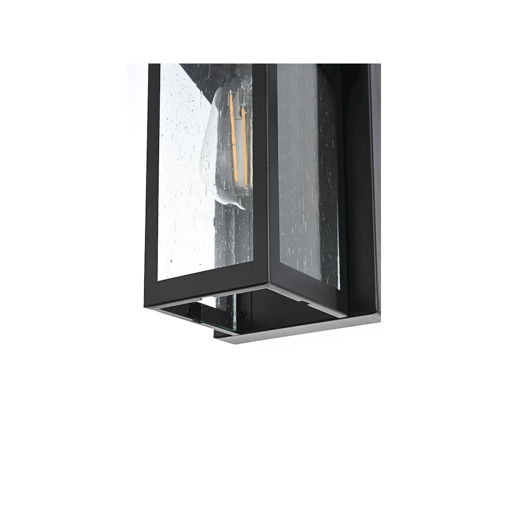 Dunton 7 inch Outdoor Pendant in Black