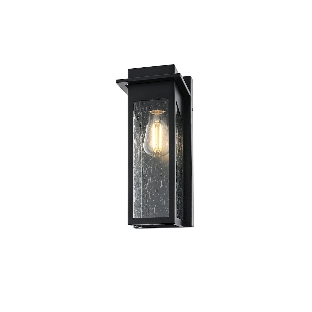 Dunton 7 inch Outdoor Pendant in Black