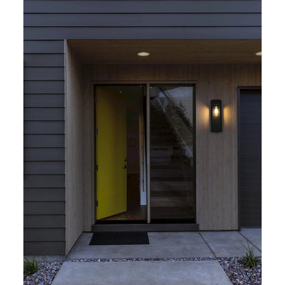 Dunton 7 inch Outdoor Pendant in Black
