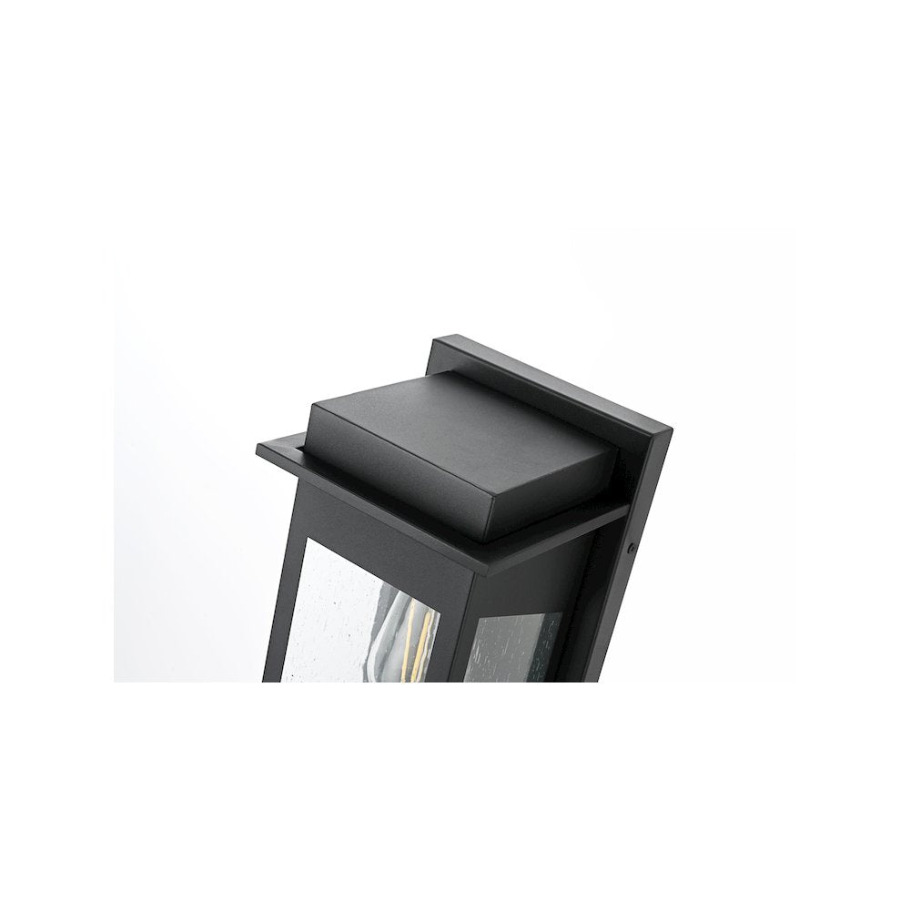 Dunton 7 inch Outdoor Pendant in Black