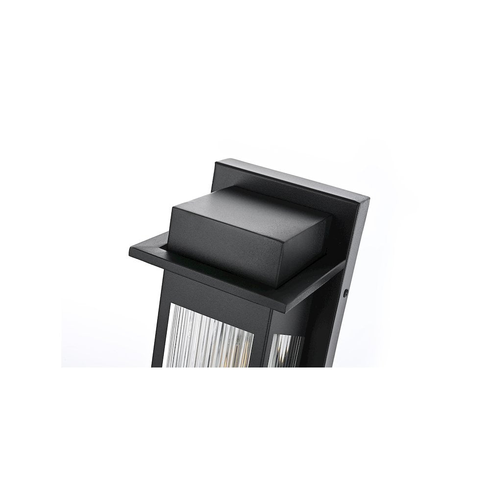 Fletcher 7 inch Outdoor Pendant in Black