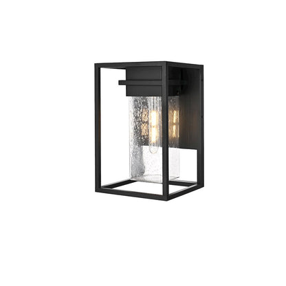 Morse 10 Inch Outdoor Wall Sconce In Black