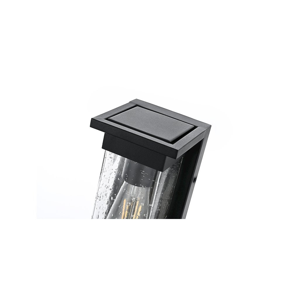Harper 7 inch Outdoor Pendant in Black