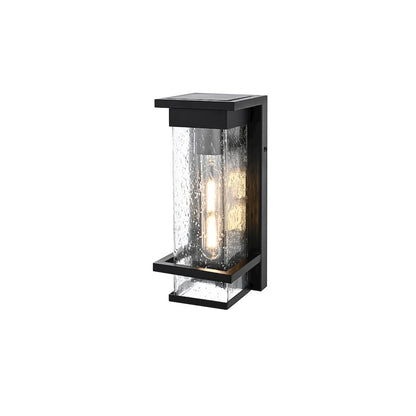 Harper 7 inch Outdoor Pendant in Black