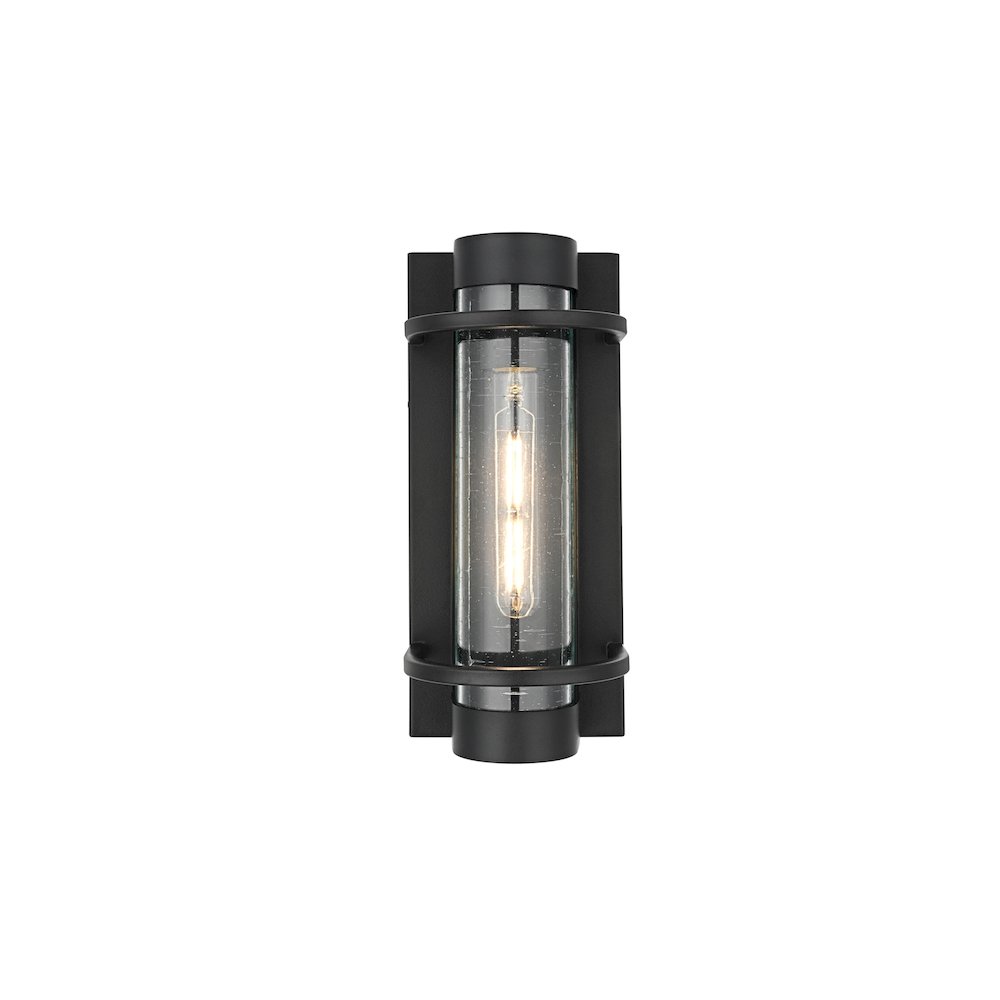 Parrish 7 inch Outdoor Pendant in Black