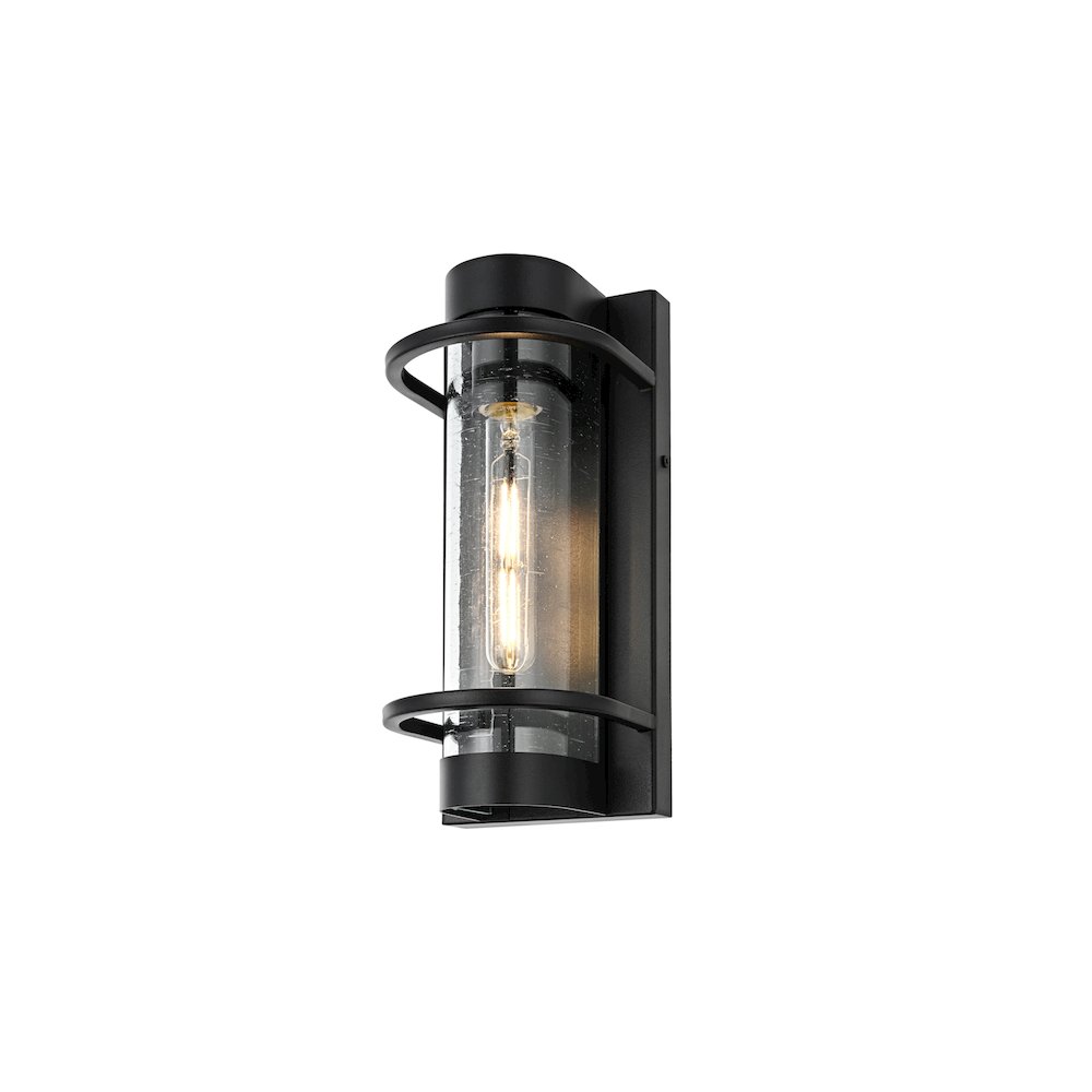 Parrish 7 inch Outdoor Pendant in Black