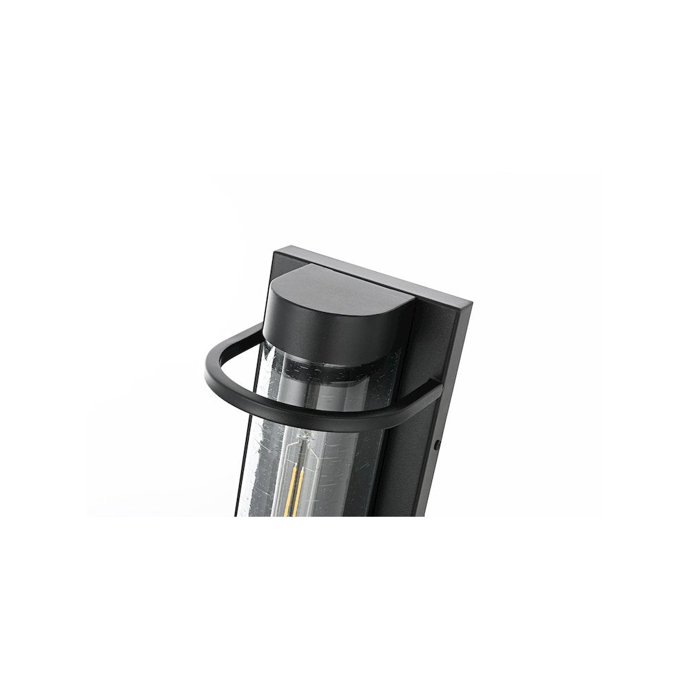 Parrish 7 inch Outdoor Pendant in Black