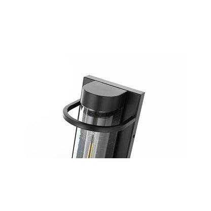 Parrish 7 inch Outdoor Pendant in Black