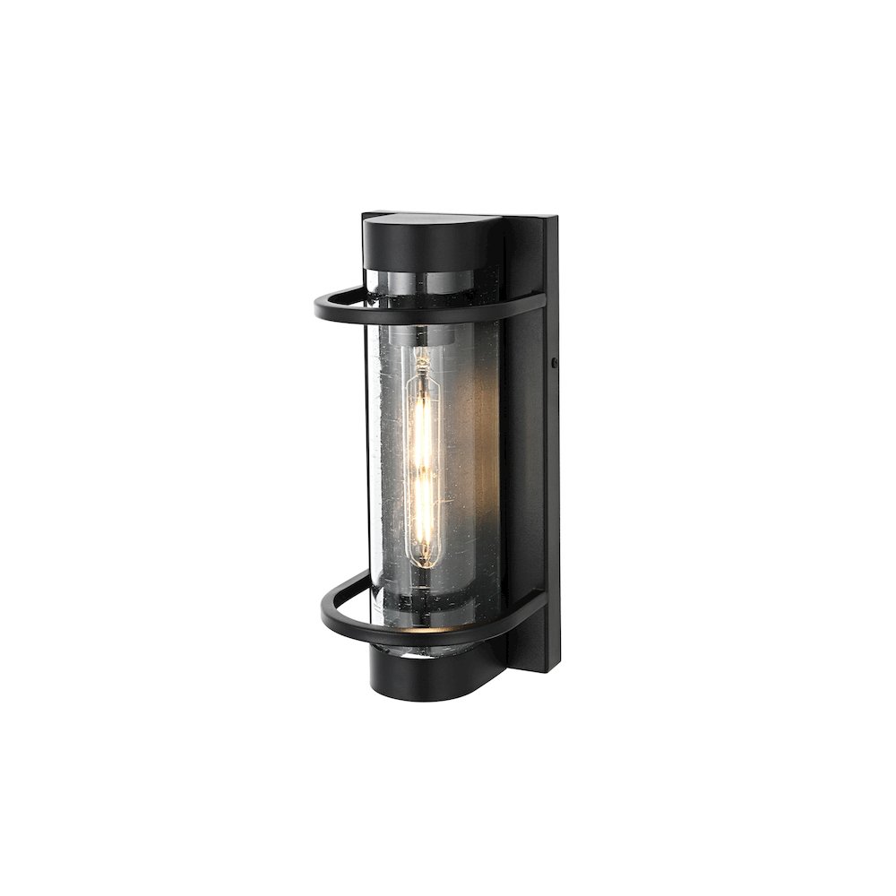 Parrish 7 inch Outdoor Pendant in Black