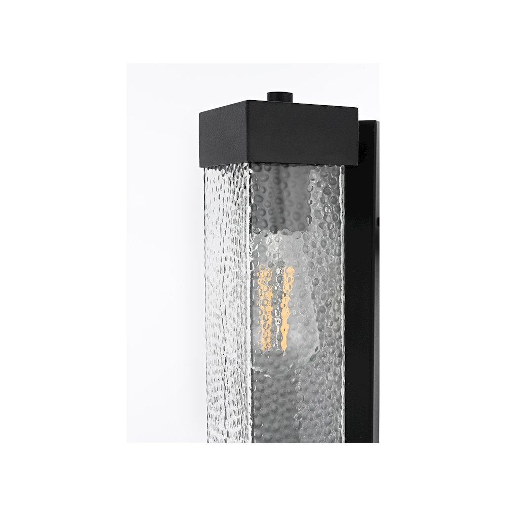 Swain 7 inch Outdoor Pendant in Black
