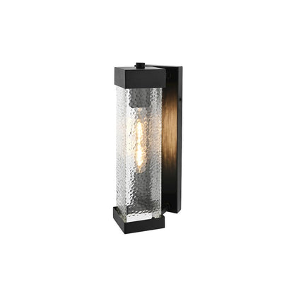 Swain 7 inch Outdoor Pendant in Black