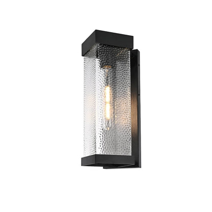 Swain 6.5 Inch Outdoor Wall Sconce In Black