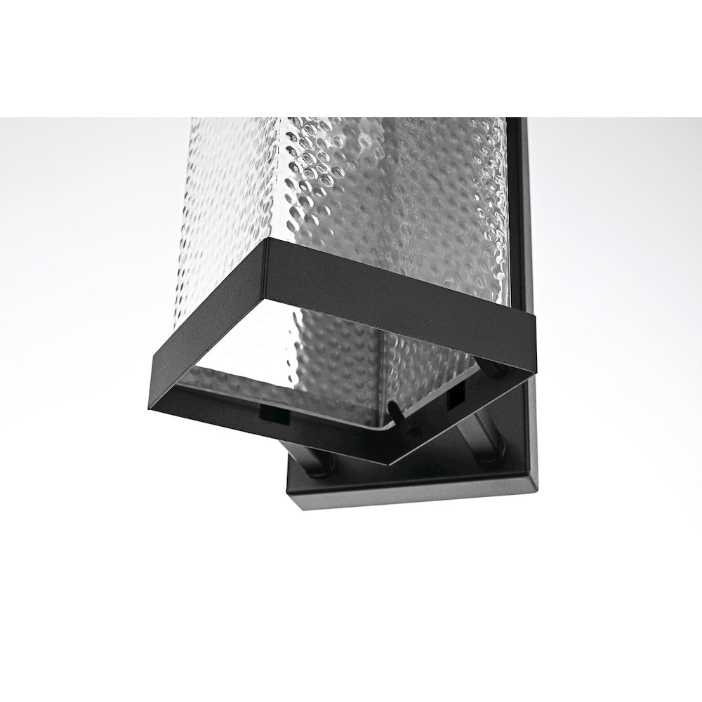 Swain 6.5 Inch Outdoor Wall Sconce In Black