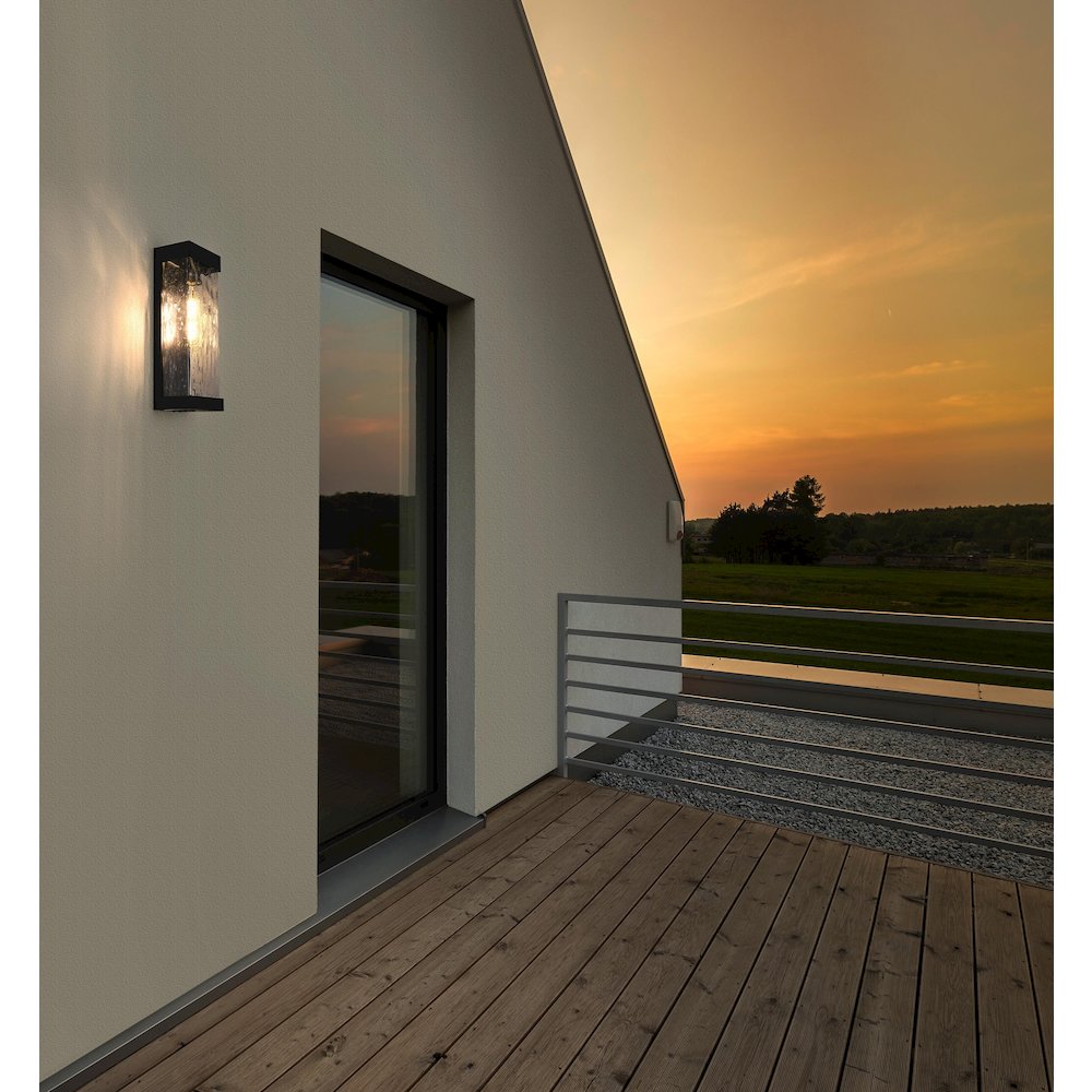 Thompson 7 inch Outdoor Pendant in Black
