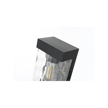 Thompson 7 inch Outdoor Pendant in Black